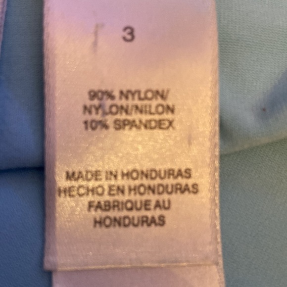 Liz Claiborne Tank Top Women's Size 3 Pale Blue Sleeveless Casual Shirt - Picture 4 of 5